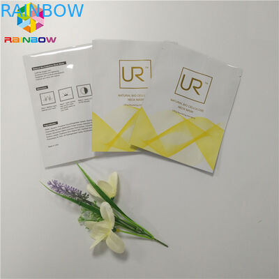 Surface d'impression brillante en plastique de papier d'aluminium de sac cosmétique étanche à l'humidité d'emballage