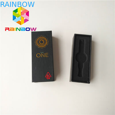 Finition extérieure mate de taille de Vape de cartouche d'emballage de boîtes de Cbd de kit fait sur commande d'atomiseur