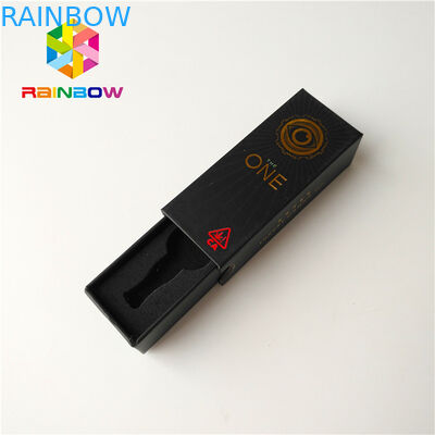 Finition extérieure mate de taille de Vape de cartouche d'emballage de boîtes de Cbd de kit fait sur commande d'atomiseur