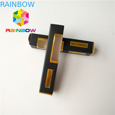 La boîte bas Moq 1oz de impression fait sur commande d'emballage de bouteille d'huile essentielle de CBD 2 onces a réutilisé le papier de carte