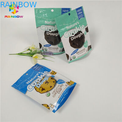 Le zip-lock rescellable de Doypack tenant le papier d'aluminium met en sac l'empaquetage de biscuits