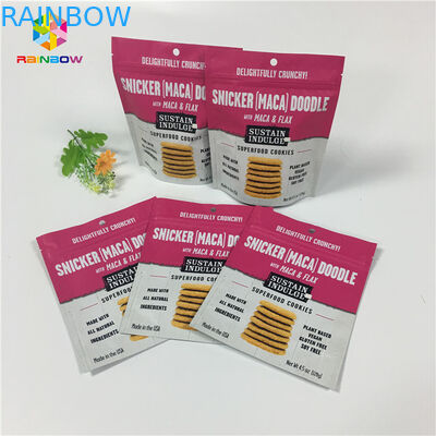 L'emballage en plastique rescellable d'aluminium met en sac l'impression biodégradable de Digital pour le chocolat/fromage