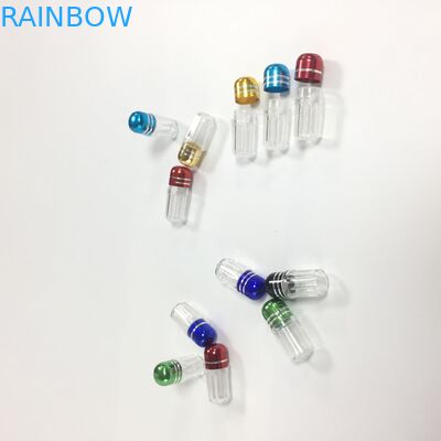 Conteneur en plastique pp de bouteilles de pilule de capsule de supplément matériel avec le chapeau en métal
