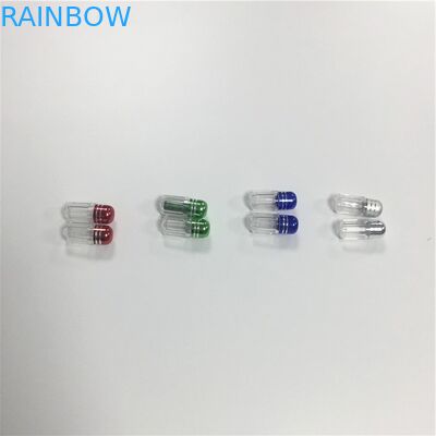 Mini conteneur de forme de balle de capsule de pilules du rhinocéros 69 d'emballage de habillage transparent de bouteille de picoseconde de plastique