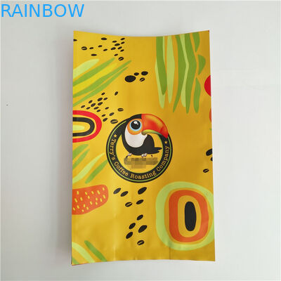 Paquet en plastique de thé de sachet de puissance scellé quatre par côtés de café soluble d'emballage de poche d'aluminium