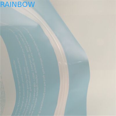 Le gousset du fond de stérilisateur de micro-onde de stockage de nourriture met en sac la coutume supérieure rescellable de tirette