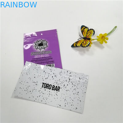 La poche d'aluminium de preuve d'odeur empaquetant des sacs de serrure de fermeture éclair de Mylar tiennent la copie faite sur commande de poche