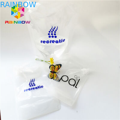 Liquides réutilisables tiennent le sac de compression d'emballage d'aliment pour bébé d'emballage de poche de bec