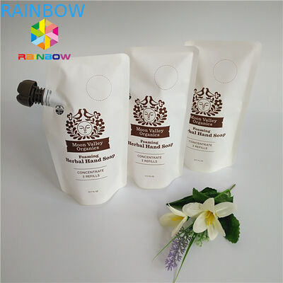 Liquides réutilisables tiennent le sac de compression d'emballage d'aliment pour bébé d'emballage de poche de bec