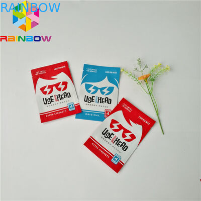 logo fait sur commande en plastique de Mylar stratifié par preuve d'odeur d'emballage de poche de papier d'aluminium de pouce 4x6