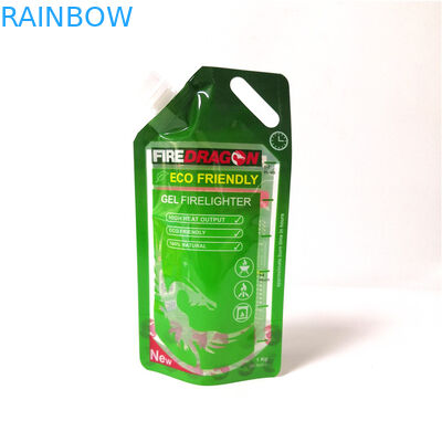 Impression en plastique de Gravnre de bec de boissons d'espace libre de serrure de fermeture éclair d'emballage réutilisable de poche