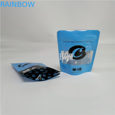 100-180 sac de preuve d'enfant de preuve d'odeur d'épaisseur de MIC pour 3,5 grammes de biscuits