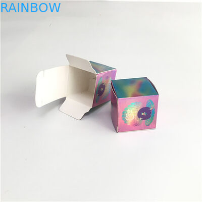 Boîte de présentation se pliante adaptée aux besoins du client de carte de papier d'emballage de fines herbes d'encens de taille avec l'impression de logo