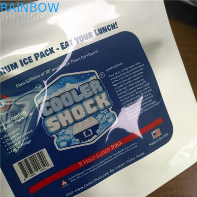 La boisson réutilisable tiennent les sacs biodégradables d'épice de paquet de nourriture de poche de tirette avec le bec