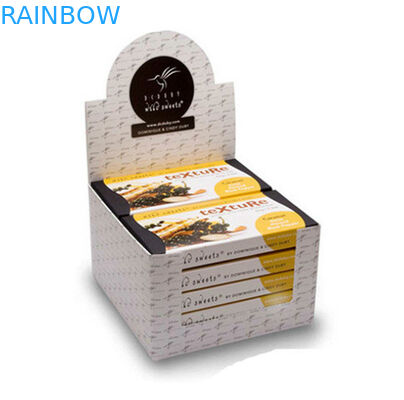 Emballage prêt se pliant de plateau d'étagère de magasin de détail de boîte d'affichage de papier d'imprimerie de gravure