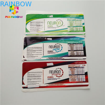 La douille de rétrécissement de compte-gouttes marque la fiole pharmaceutique d'autocollants la bouteille 30ml en verre pour le stéroïde