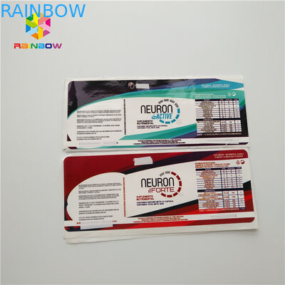 La douille de rétrécissement de compte-gouttes marque la fiole pharmaceutique d'autocollants la bouteille 30ml en verre pour le stéroïde