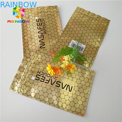 La coutume a imprimé tiennent l'utilisation zip-lock en plastique d'herbe de sac de tuyau de tabac de Mylar d'aluminium de poche