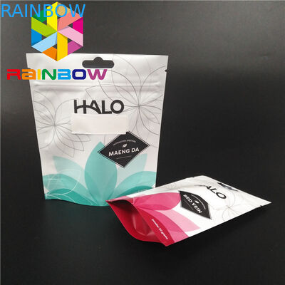 L'emballage de poudre mélangé par épices tiennent des poches Matt que la finition FDA de surface a délivré un certificat