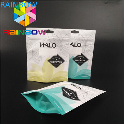 L'emballage de poudre mélangé par épices tiennent des poches Matt que la finition FDA de surface a délivré un certificat