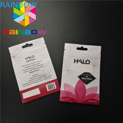 L'emballage de poudre mélangé par épices tiennent des poches Matt que la finition FDA de surface a délivré un certificat