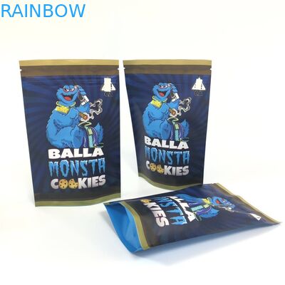 1 preuve de fines herbes médicale d'odeur d'emballage d'encens d'Edibles de 8 biscuits biodégradable