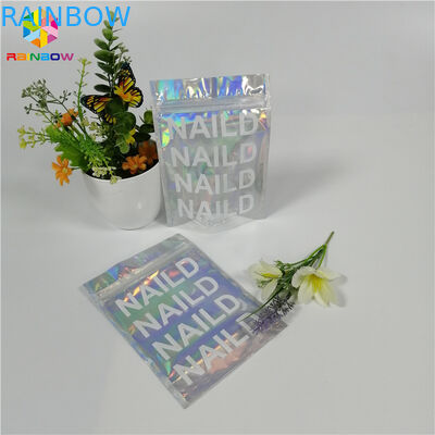 La tirette d'impression de Digital en plastique tiennent le sac de papier d'aluminium pour le cosmétique/fard à paupières