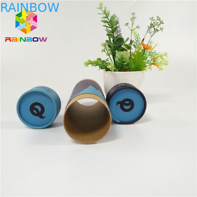 L'empaquetage de Tablette de médecine de thé vert composé soulèvent le logo de papier de tube adapté aux besoins du client