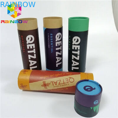 Le fruit sec de thé empaquetant recyclable fait sur commande d'emballage de boîte de papier soulèvent le tube de Papier d'emballage