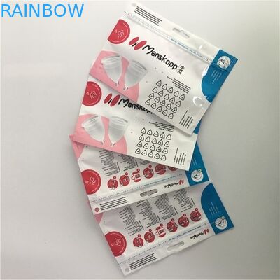 Poche de fond plat de sacs de cuisson par micro-ondes de four pour l'emballage organique liquide de soupe