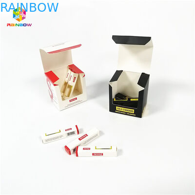 Taille adaptée aux besoins du client par emballage de boîte de papier de cartouche de Vape de carton qui respecte l'environnement