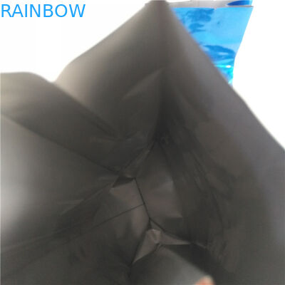 Sacs à thé de gousset de côté de papier d'aluminium empaquetant la soudure à chaud de poche de café avec la valve