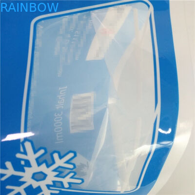 Poche à basse température de bec empaquetant le sac liquide en plastique pliable réutilisable 3L 5L de stockage