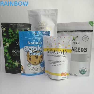 Encens de fines herbes de biscuits de Runtz Mylar empaquetant les sachets en plastique durables de serrure de fermeture éclair