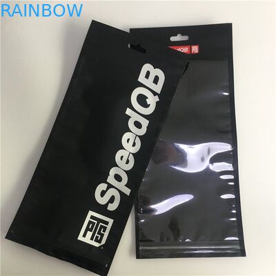 Nourriture rescellable de sac de serrure de fermeture éclair scellée trois par côtés de papier d'aluminium étanche à l'humidité