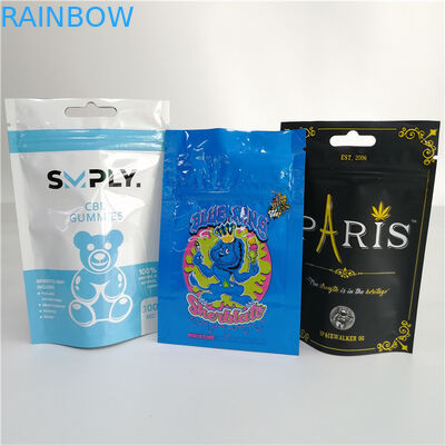 L'impression de gravure se tiennent met en sac la preuve d'odeur pour la feuille de mauvaise herbe de Sherbinskis Bacio Gelato