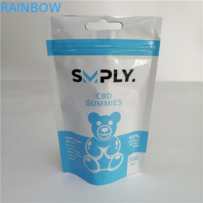 Sacs à thé zip-lock en plastique empaquetant biodégradable rescellable de sacs pour la nourriture/fruits secs