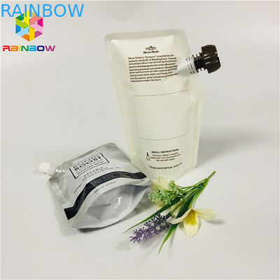 La catégorie comestible de Doypack tiennent l'emballage liquide facial de nettoyage réutilisable de masque de gel de poches