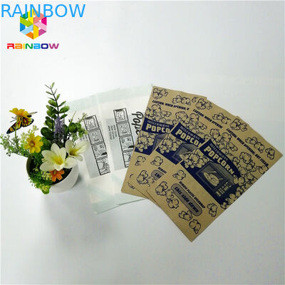 Sac de casse-croûte de soudure à chaud empaquetant le stockage réutilisé biodégradable de maïs éclaté de casse-croûte