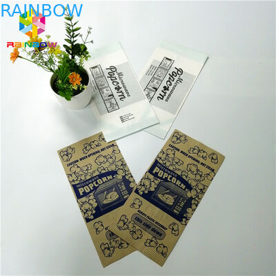 Sac de casse-croûte de soudure à chaud empaquetant le stockage réutilisé biodégradable de maïs éclaté de casse-croûte