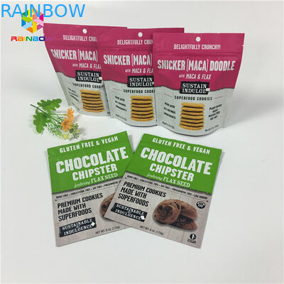 1 livre 12oz tiennent les sacs zip-lock, impression mate de poche zip-lock de poudre d'épice