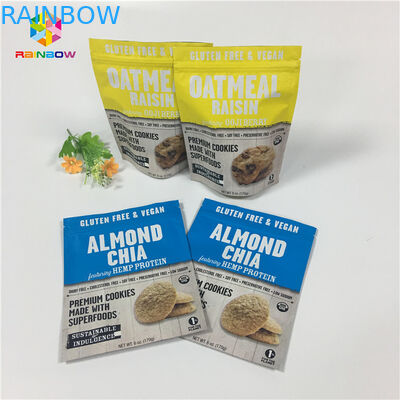 1 livre 12oz tiennent les sacs zip-lock, impression mate de poche zip-lock de poudre d'épice