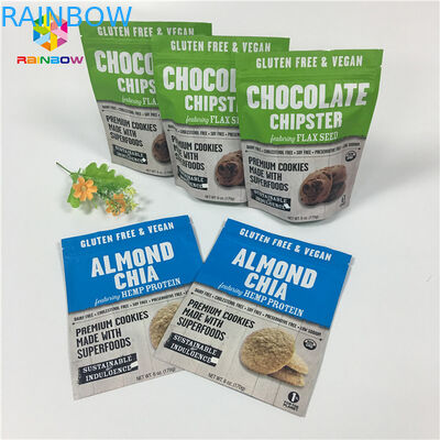 1 livre 12oz tiennent les sacs zip-lock, impression mate de poche zip-lock de poudre d'épice