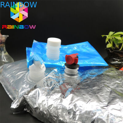 le bavoir 10L le vin de papier d'aluminium que tiennent le sac FDA de stockage de bec/valve de poche a délivré un certificat