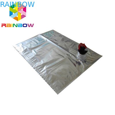 le bavoir 10L le vin de papier d'aluminium que tiennent le sac FDA de stockage de bec/valve de poche a délivré un certificat