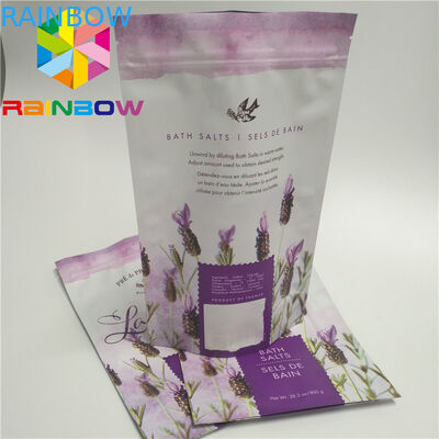 Sacs cosmétiques de tirette de soudure à chaud, emballage de masque protecteur de papier d'aluminium pour des soins de la peau