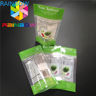 Le papier d'aluminium biodégradable tiennent le sac mortuaire à sel de croustillant de Bath d'emballage de poche