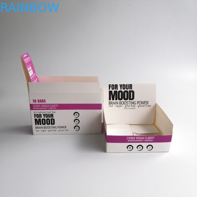 Emballage de détail écologique de boîte d'emballage de carton de Papier d'emballage pliable pour le chocolat