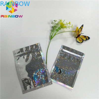 L'emballage latéral de poche d'aluminium du joint trois a métallisé la tirette rescellable pour le lait en poudre de thé/