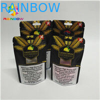 Poche résistante CBD de papier d'aluminium de Doypack k de chanvre de la poche de fleur de thé d'emballage d'odeur d'enfants de la meilleure qualité de preuve